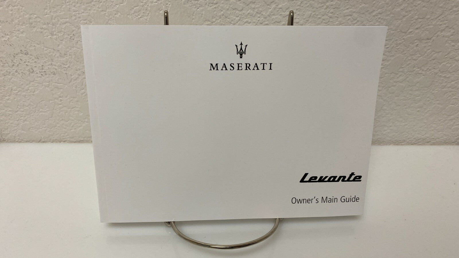 2021 Maserati Levante Genuine OEM Owner's Main Guide w/Case Free Shipping!!!