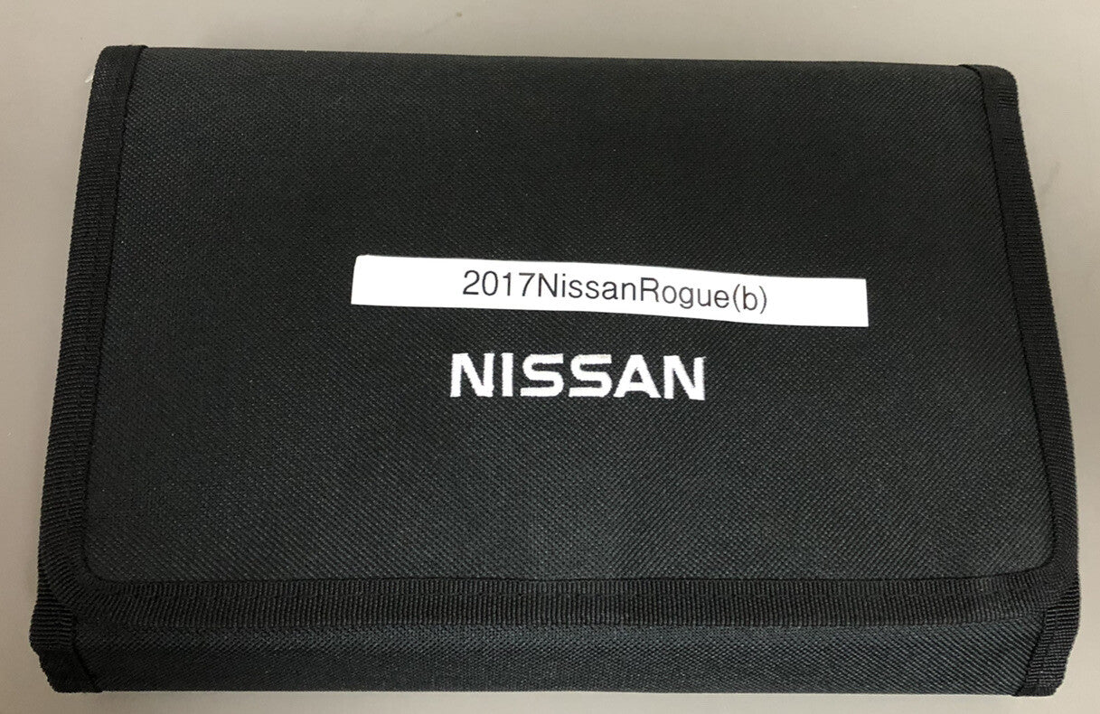 2017 Nissan Rogue Genuine OEM Owner's Manual Set with Protective Nissan Case