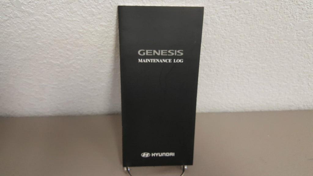 2009 Hyundai Genesis Genuine OEM Owner's Manual Set w/Leather Case-Free Shipping