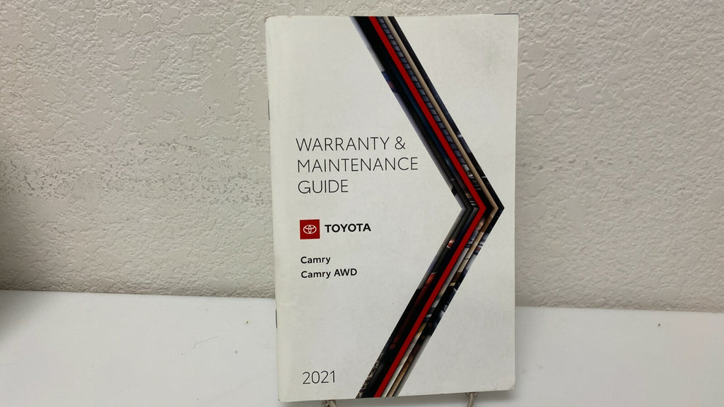 2021 Toyota Camry Genuine OEM Owner's Manual w/ Free Shipping!