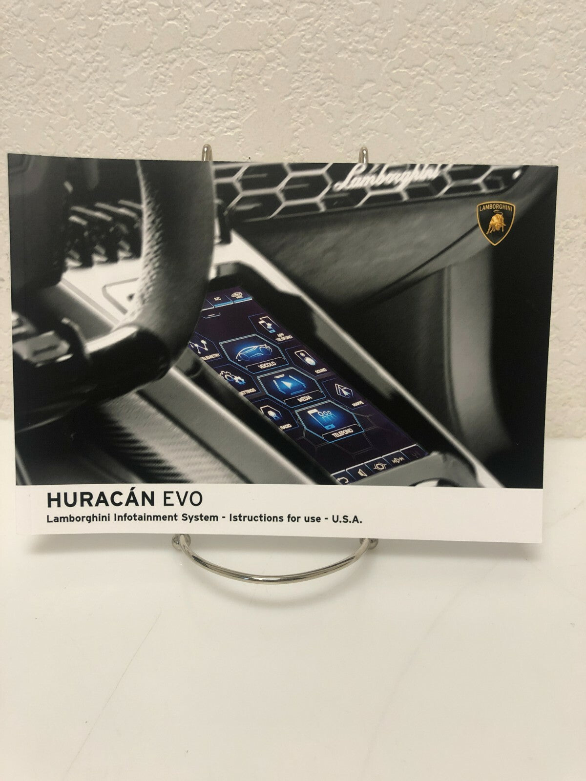 2021 Lamborghini Huracan EV0 RWD Genuine OEM Owner's Manual Set W/Case Free Ship
