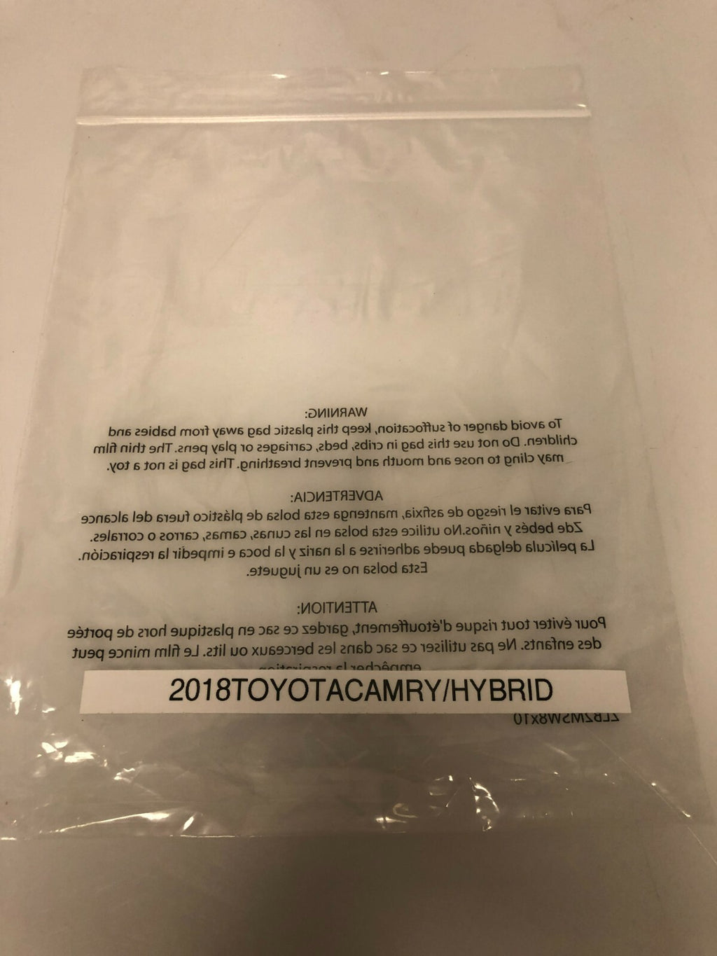 New 2018 Toyota Camry OEM Owner's Manual w/Navigation Instructions Free Shipping