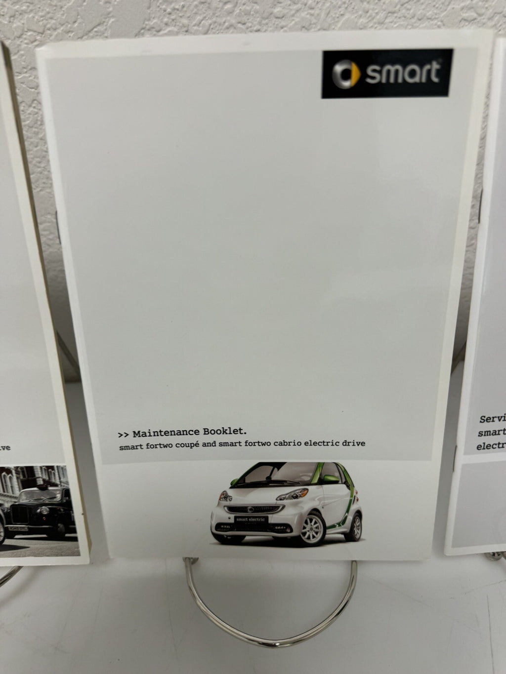 2014 Smart ForTwo Electric Car Owners Manual w/Bonus Key FOB-Genuine OEM