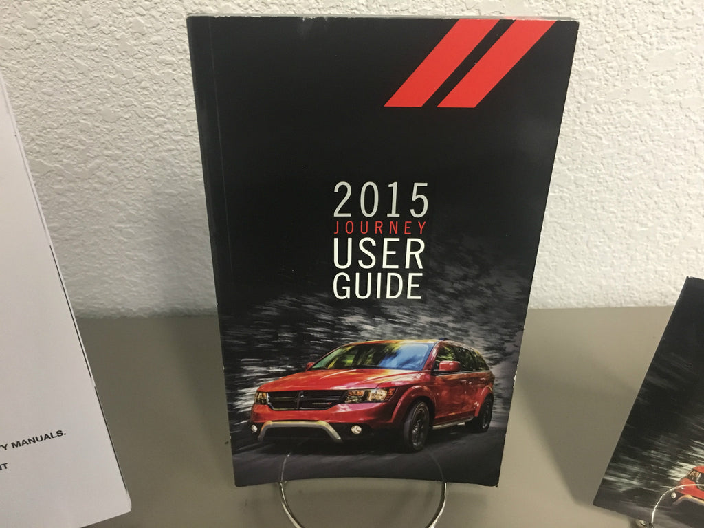 2015 Dodge Journey Genuine OEM Owner's Manual Set w/Case - Fast Free Shipping!!