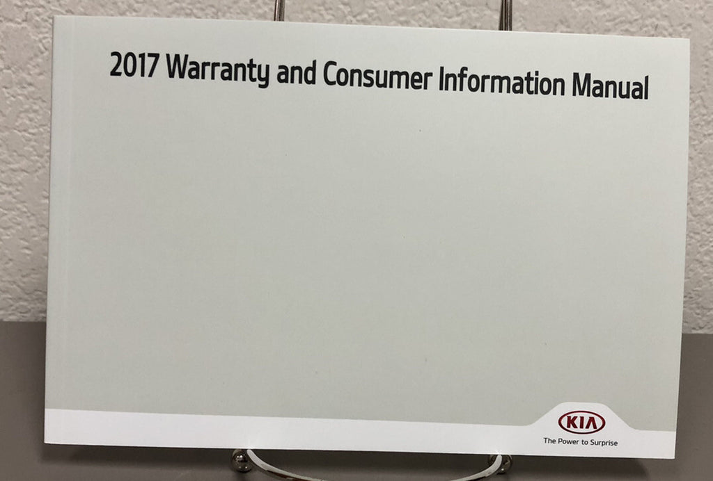 2017 Kia Soul Genuine OEM Owner's Manual Set w/Supplements & Case-Free Shipping!