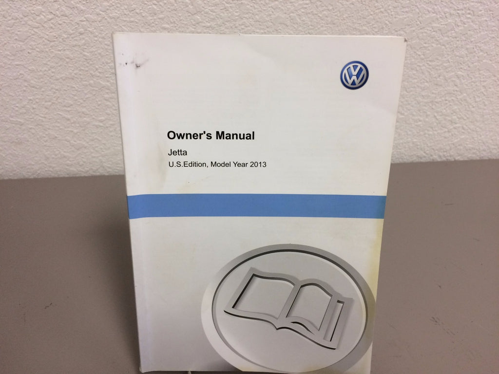 2013 VW Jetta Genuine OEM Owner's Manual Set w/Case--Free Shipping!