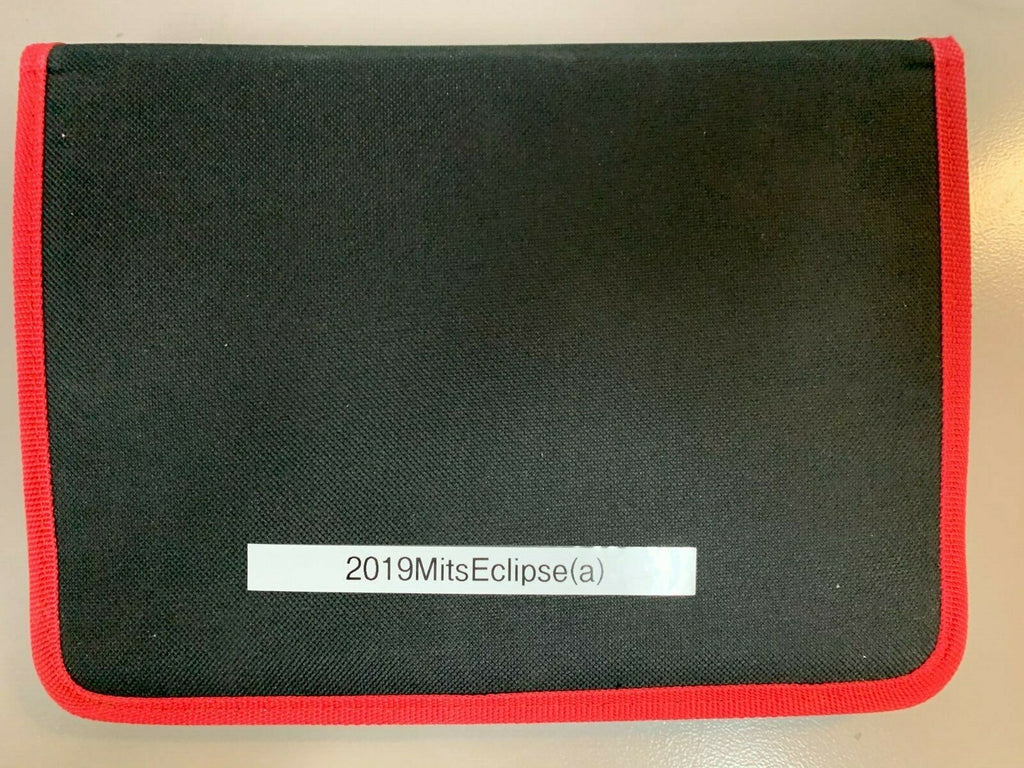2019 Mitsubishi Eclipse Cross Genuine Owner's Manual Set w/Case & First Aid Kit