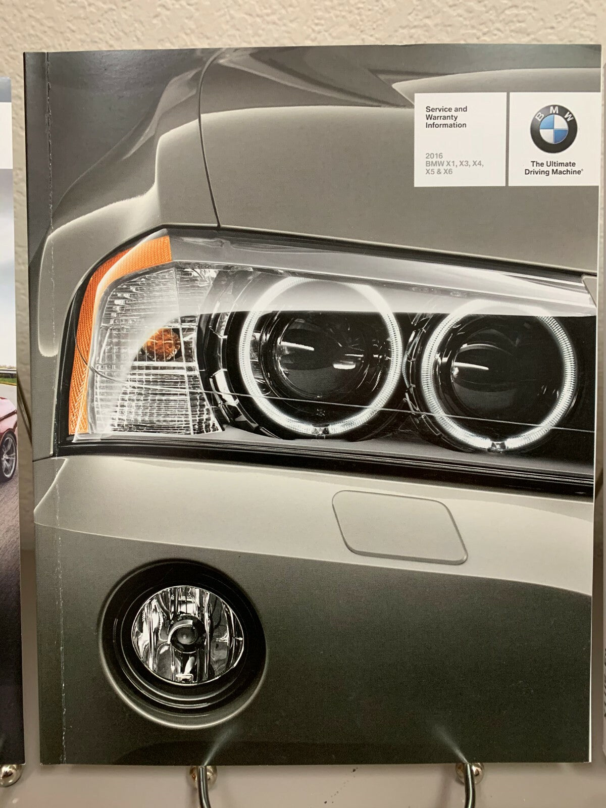 2016 BMW X1 2.8i xDrive Genuine OEM Owner's Manual Set with BMW Case-Ships Free!