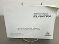 2013 Hyundai Elantra Sedan Genuine OEM Owner's Manual - Free Shipping