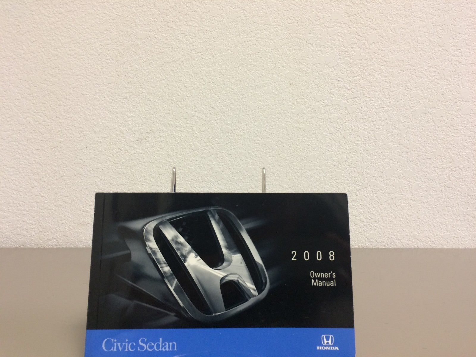 2008 Honda Civic Sedan Genuine OEM Owner's Manual Set w/Bonus Key FOB-Ships Free