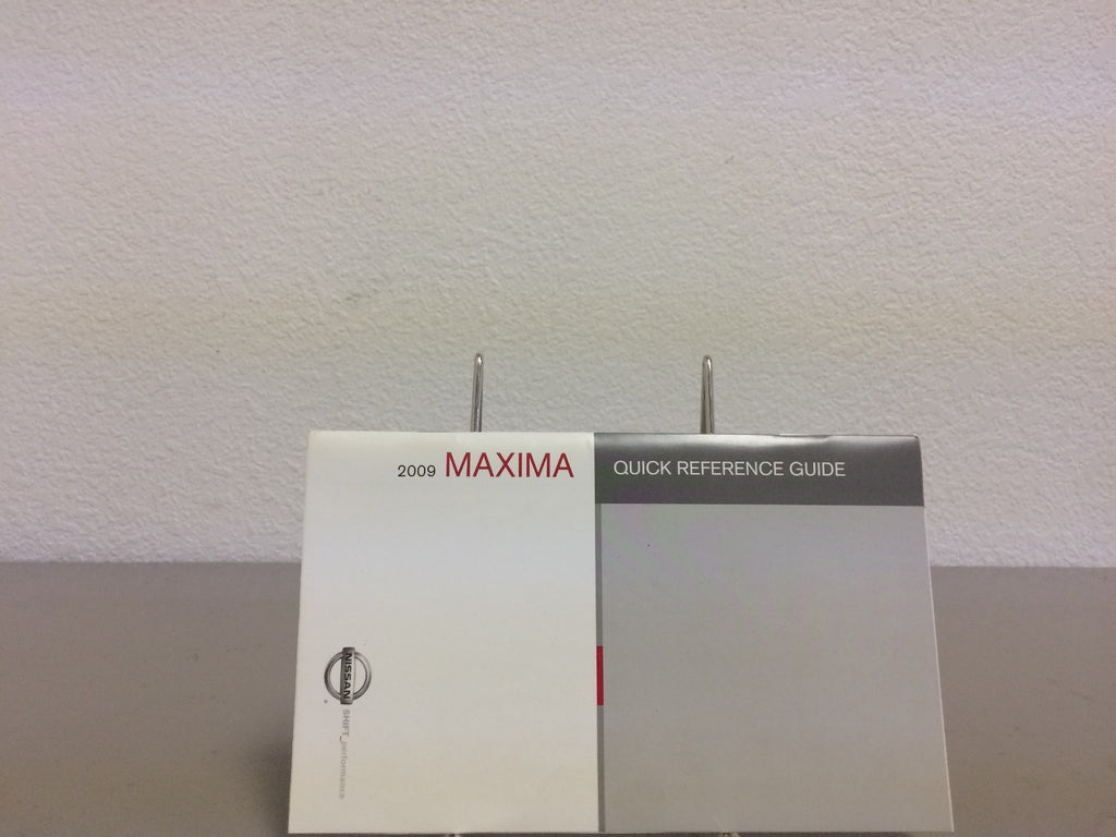 2009 Nissan Maxima Genuine OEM Owner's Manual Set with Free Shipping!