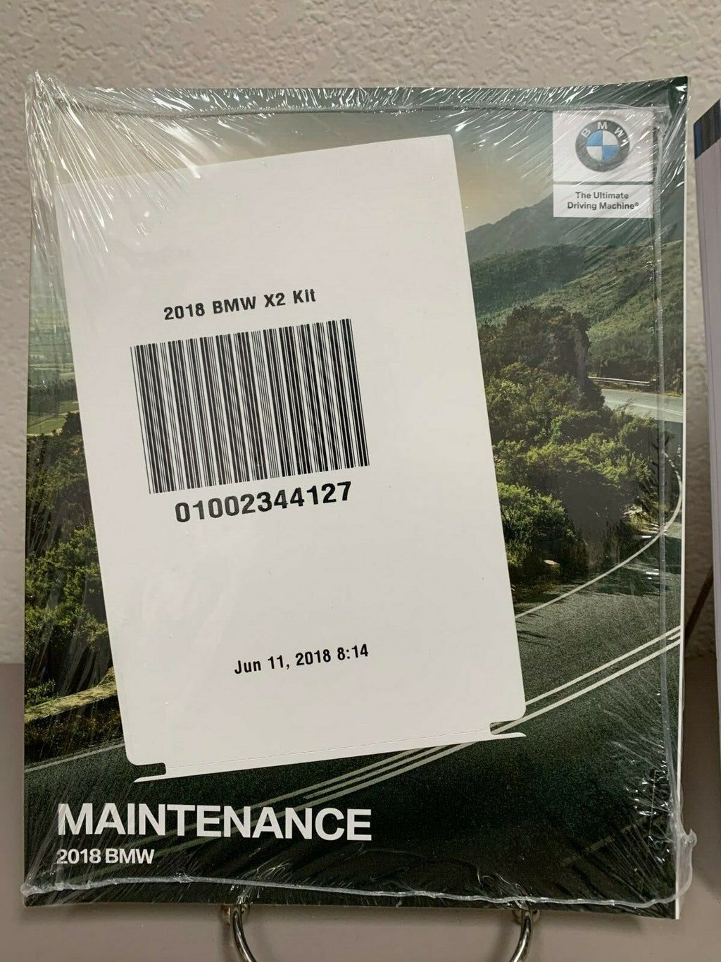 2018 BMW X2 xDrive28i sDrive28i Genuine OEM Owner's Manual Set w/BMW Case