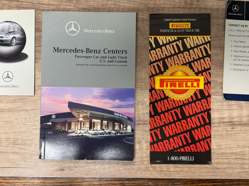 2005 Mercedes Benz CLK-Class Coupe CLK320 CLK500 CLK55AMG OEM Owner's Manual Set