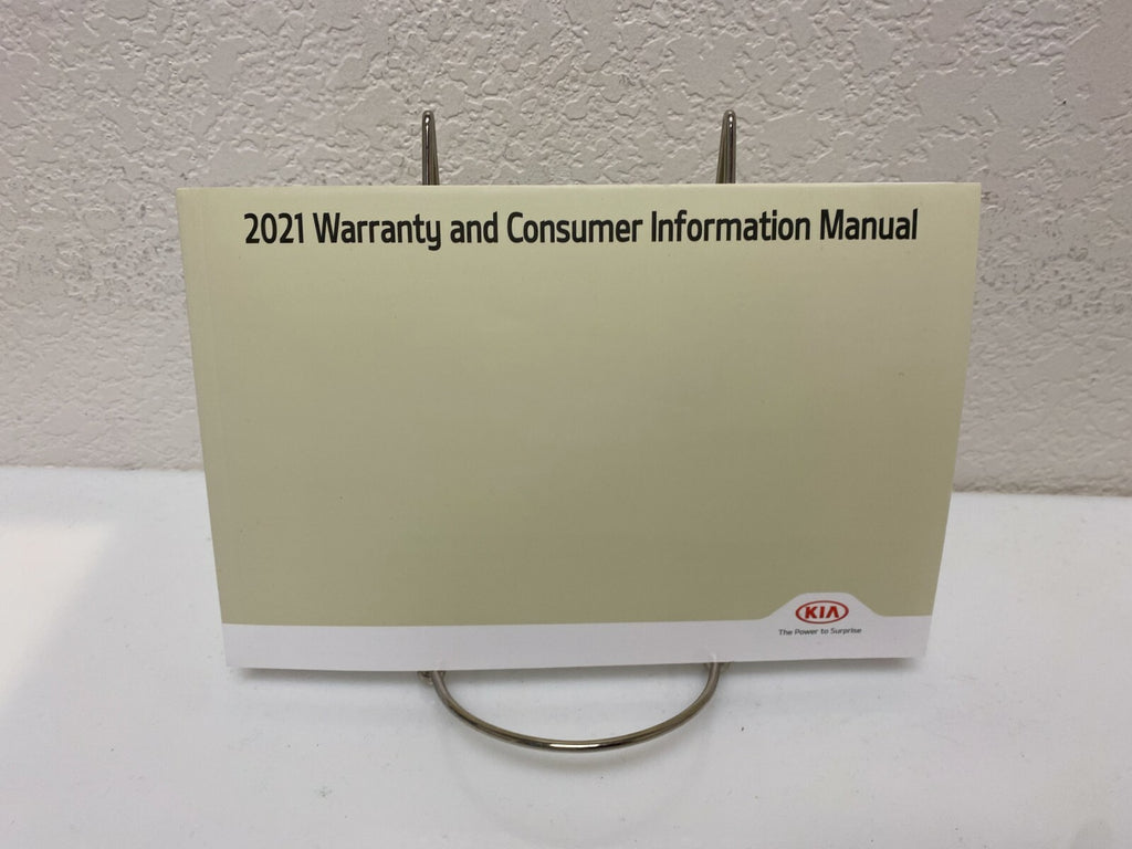 2021 Kia Forte Genuine OEM Owner's Manual w/Case --- Free shipping!!!