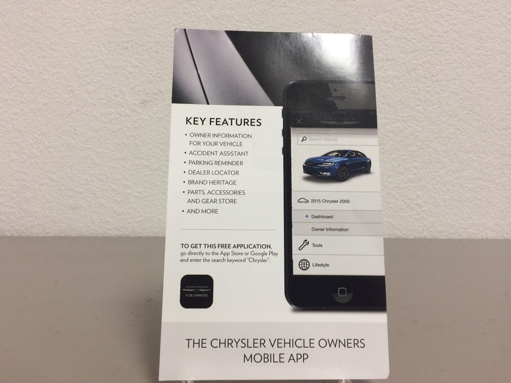 2016 Chrysler 200 Genuine OEM Owner's Manual Set w/Case--Free Shipping!!!