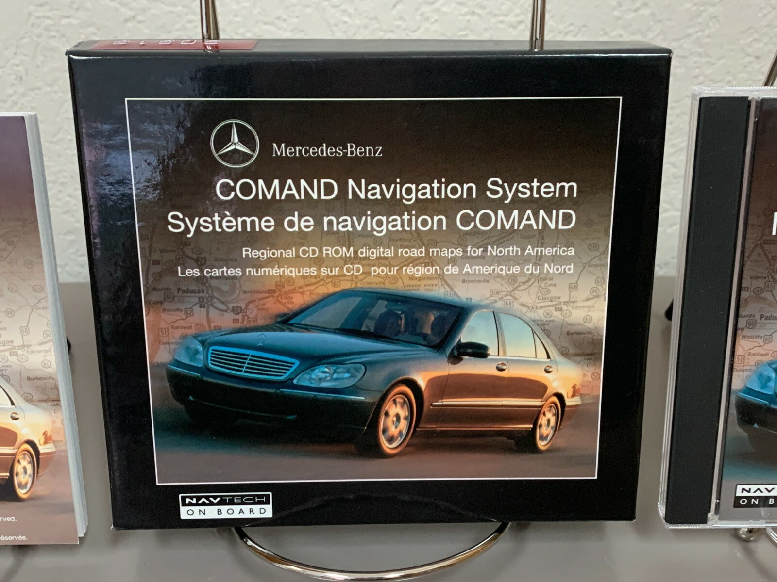 2000 2001 2002 Mercedes-Benz S-Class Comand Navigation DVD California & Nevada