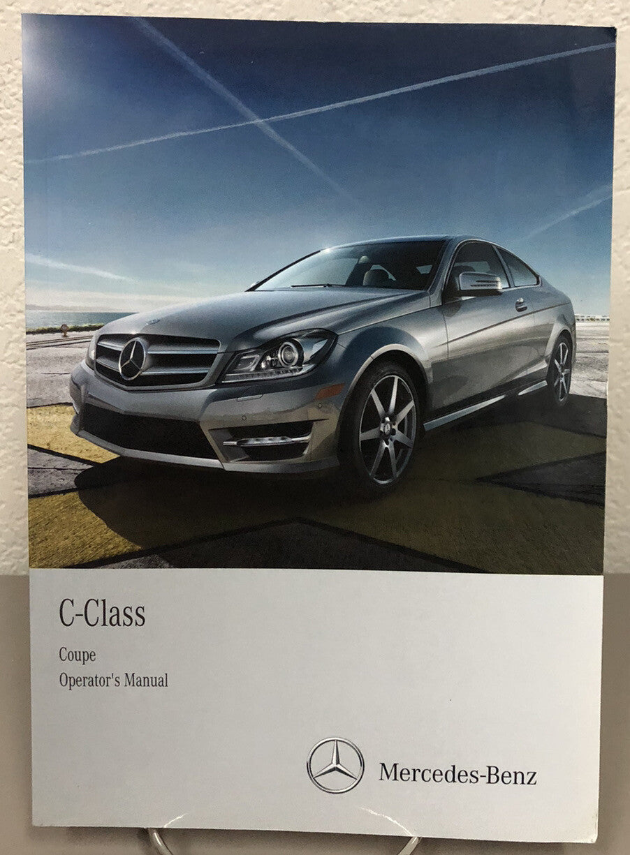 2012 Mercedes-Benz C-Class Coupe C250 C350 C63 AMG OEM Owner's Manual Set w/Case