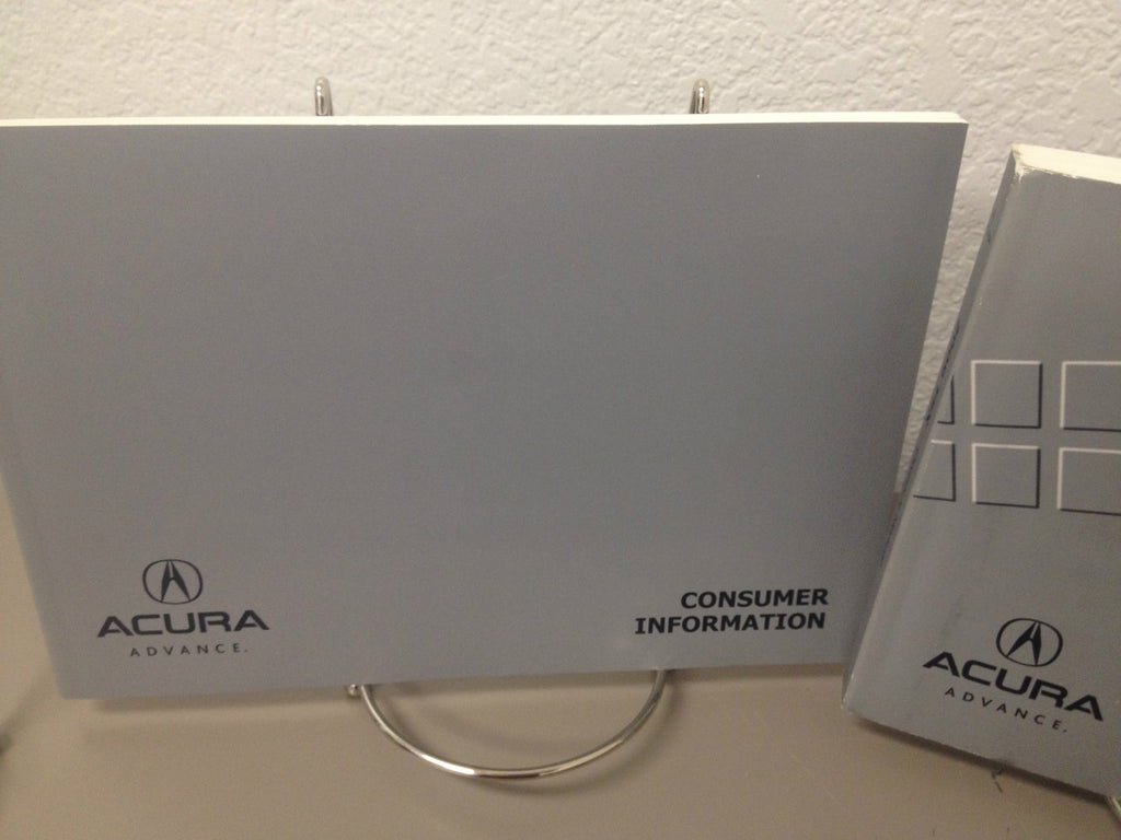 2009 Acura TSX Genuine OEM Owner's Manual Set with Case--Fast Free Shipping