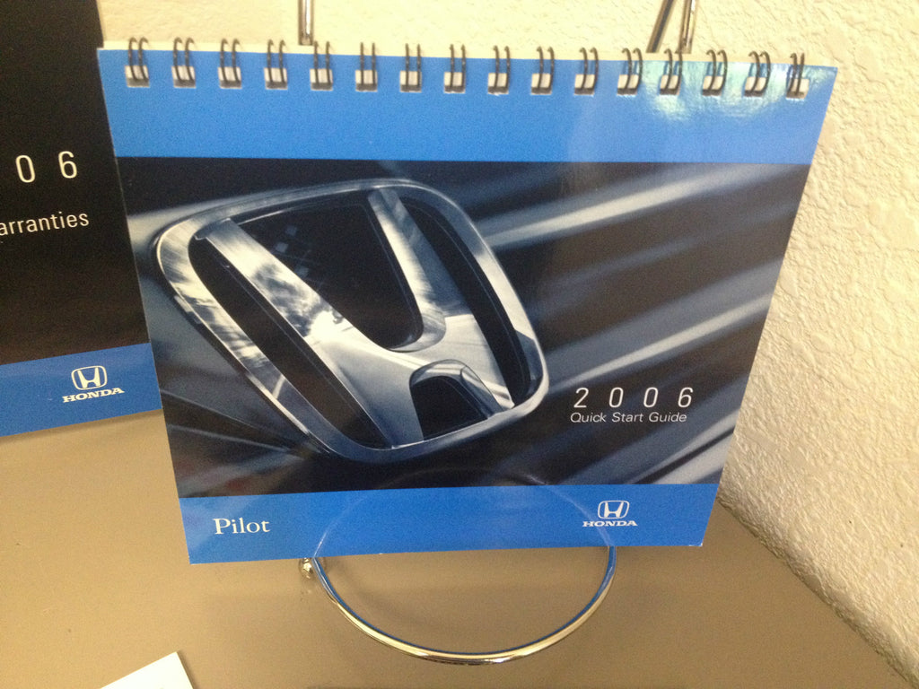 2006 Honda Pilot Genuine OEM Owner's Manual Set w/Protective Case--Free Shipping