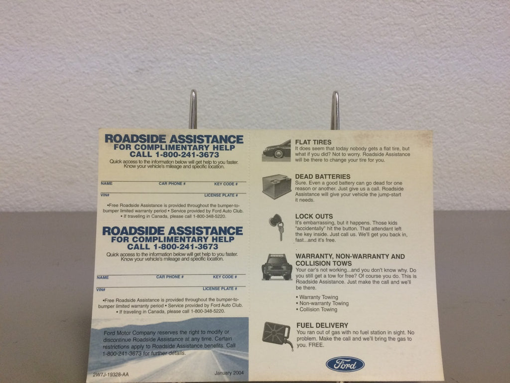 2004 Ford Explorer Genuine OEM Owner's Manual Set with Case- Free Shipping!