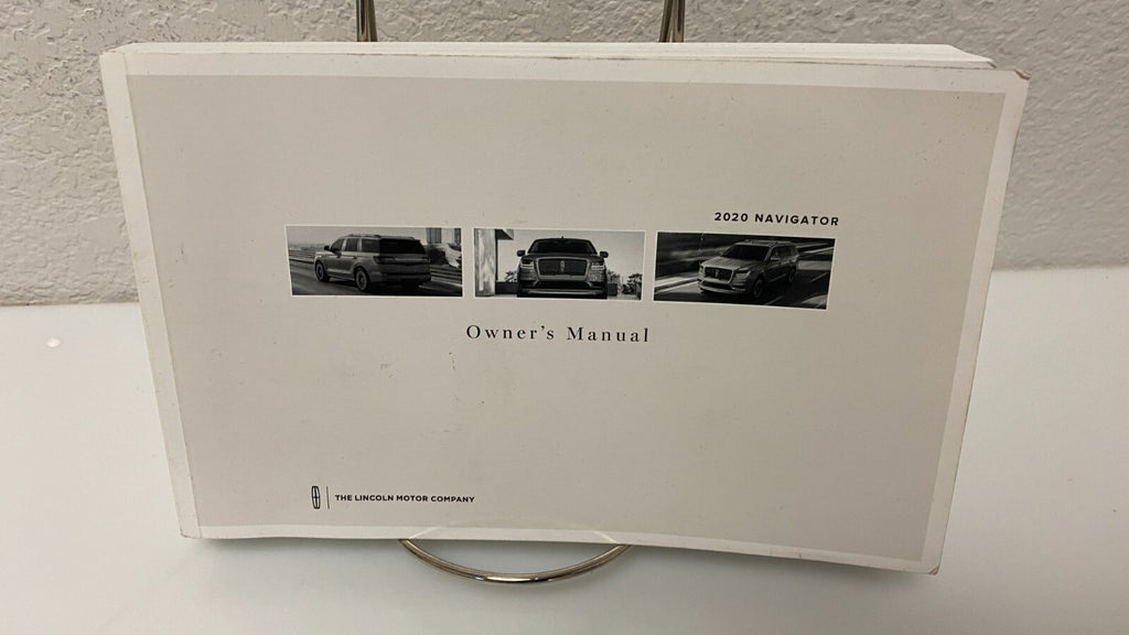 2020 Lincoln Navigator Genuine OEM Owner's Manual w/Navigation & Case
