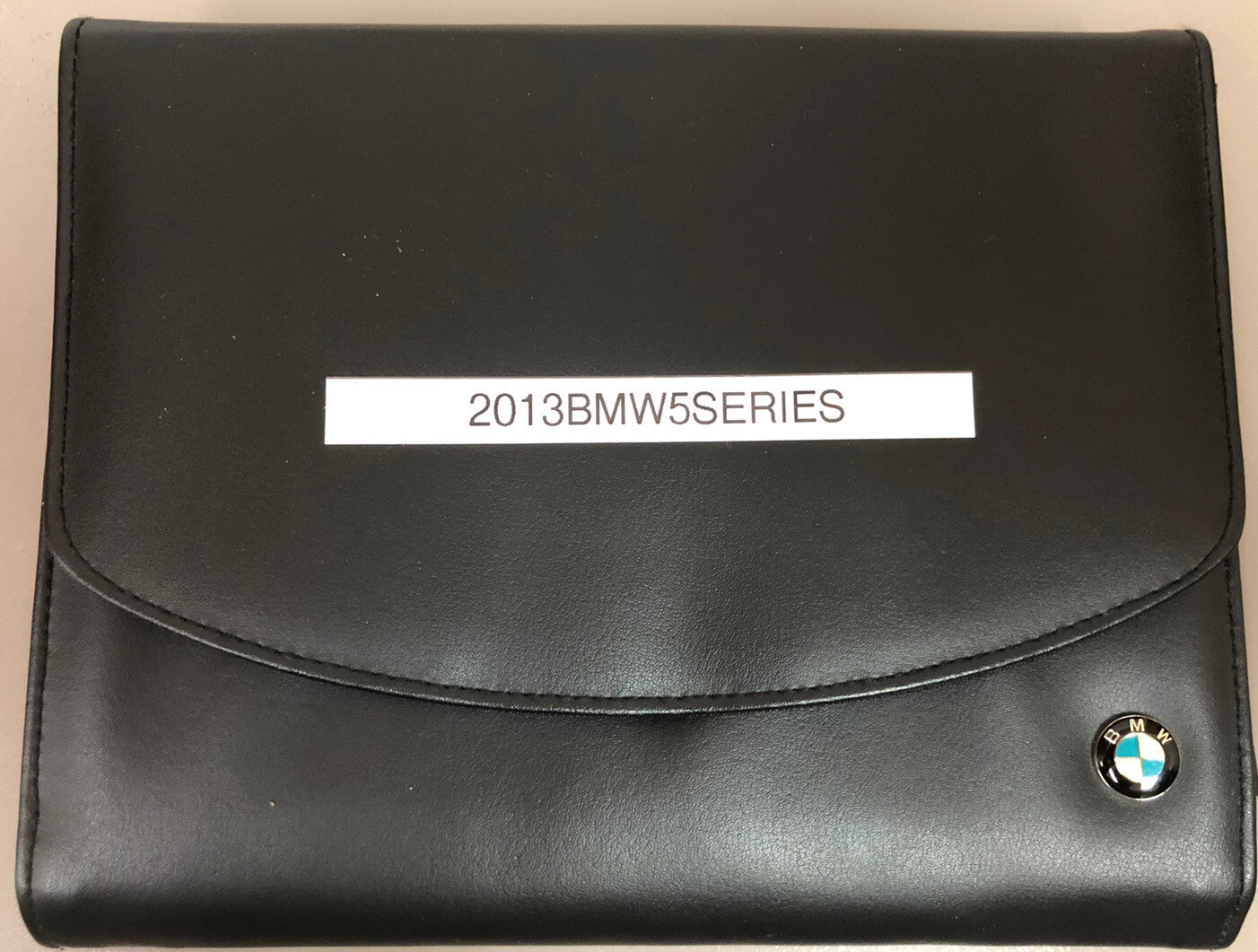 2013 BMW 5 Series Sedan 528i 535i 550i xDrive OEM Owner's Manual Set w/iDrive