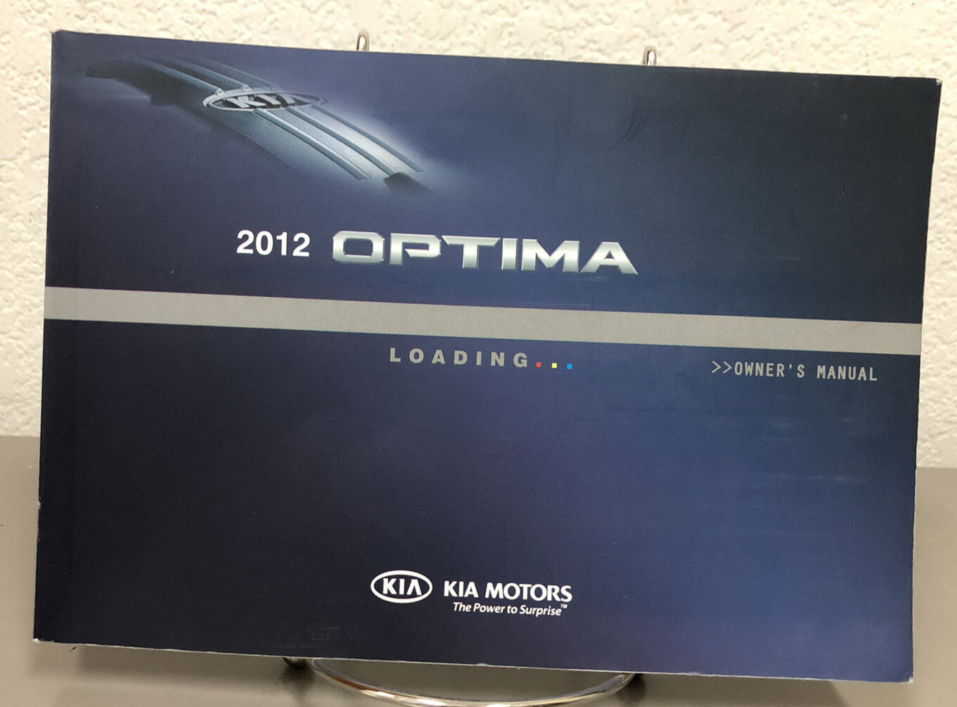 2012 Kia Optima Genuine OEM Owner's Manual with Supplements & Case-Free Shipping