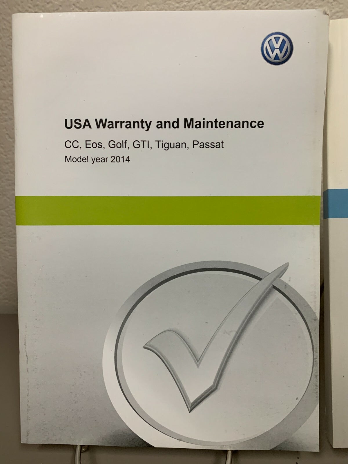 2014 Volkswagen VW GTI Genuine OEM Owners Manual Set w/Navigation Manual & Case