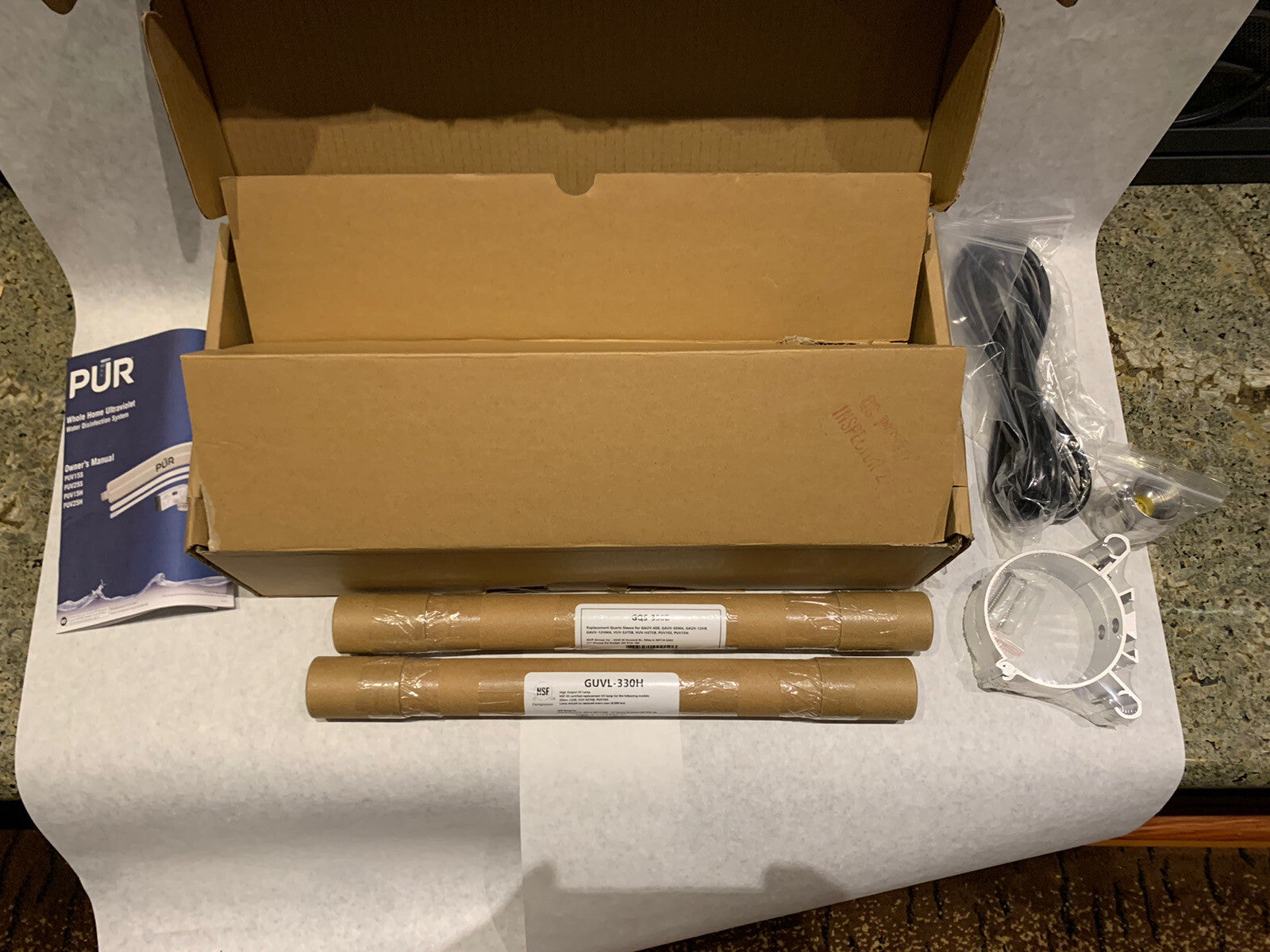PUR UV Whole House UV Water Filtration System--Parts Only Missing Ballast