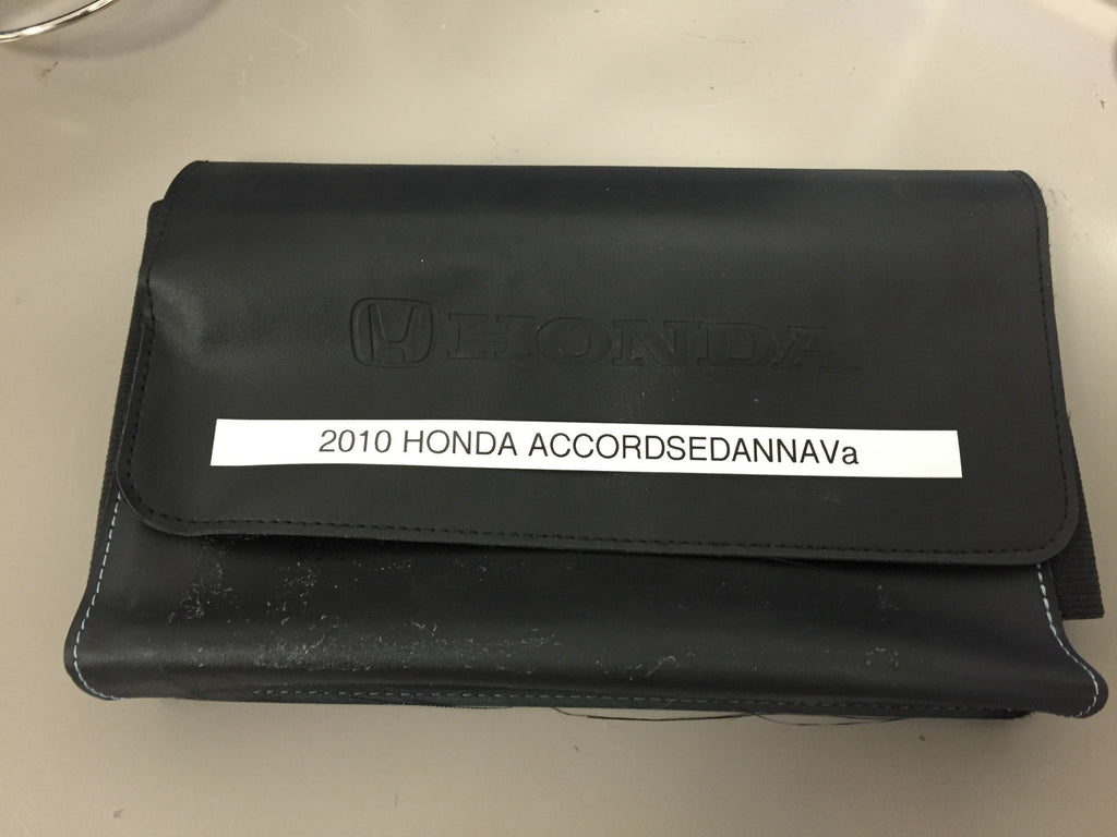 2010 Genuine Honda Accord Sedan Owner's Manual w/Navigation--Free Shipping