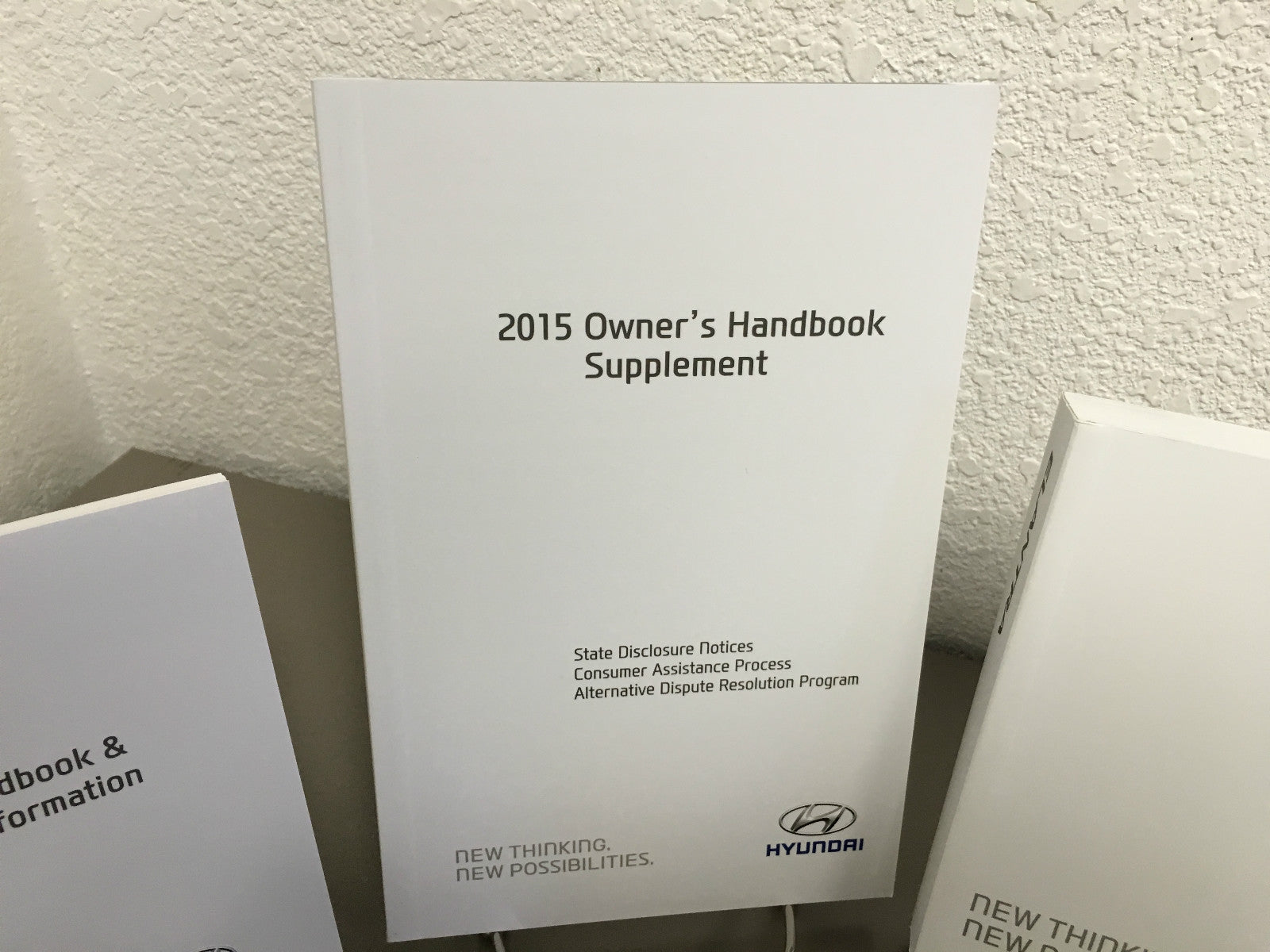 2015 Hyundai Elantra Sedan Genuine OEM Owner's Manual Set w/Case-Free Shipping!