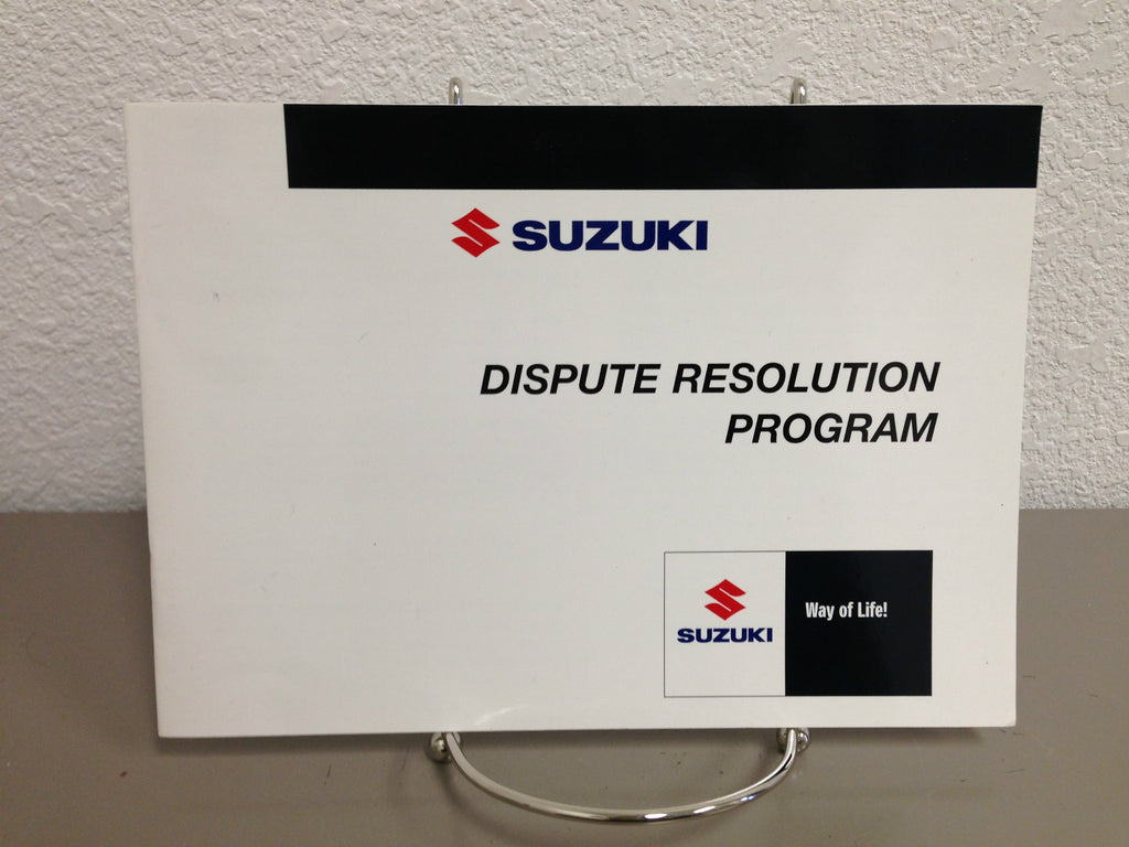 2009 Suzuki SX4 OEM Owner's Manual w/ Supplements & Case - Free Shipping