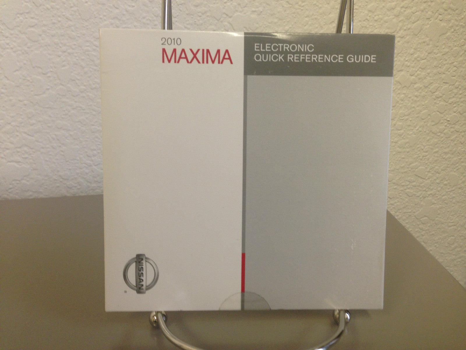 2010 Nissan Maxima Genuine OEM Owner's Manual and Electronic Reference Guide