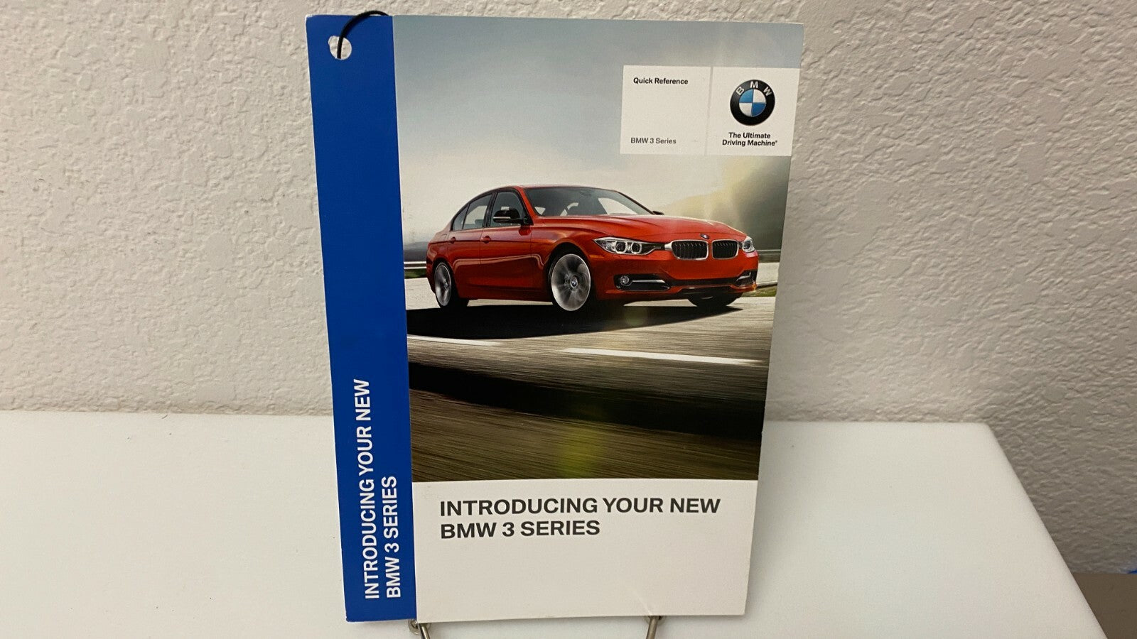 2016 BMW 3-Series Sedan OEM Owner's Manual Set for 320i 328i 328d 340i xDrive