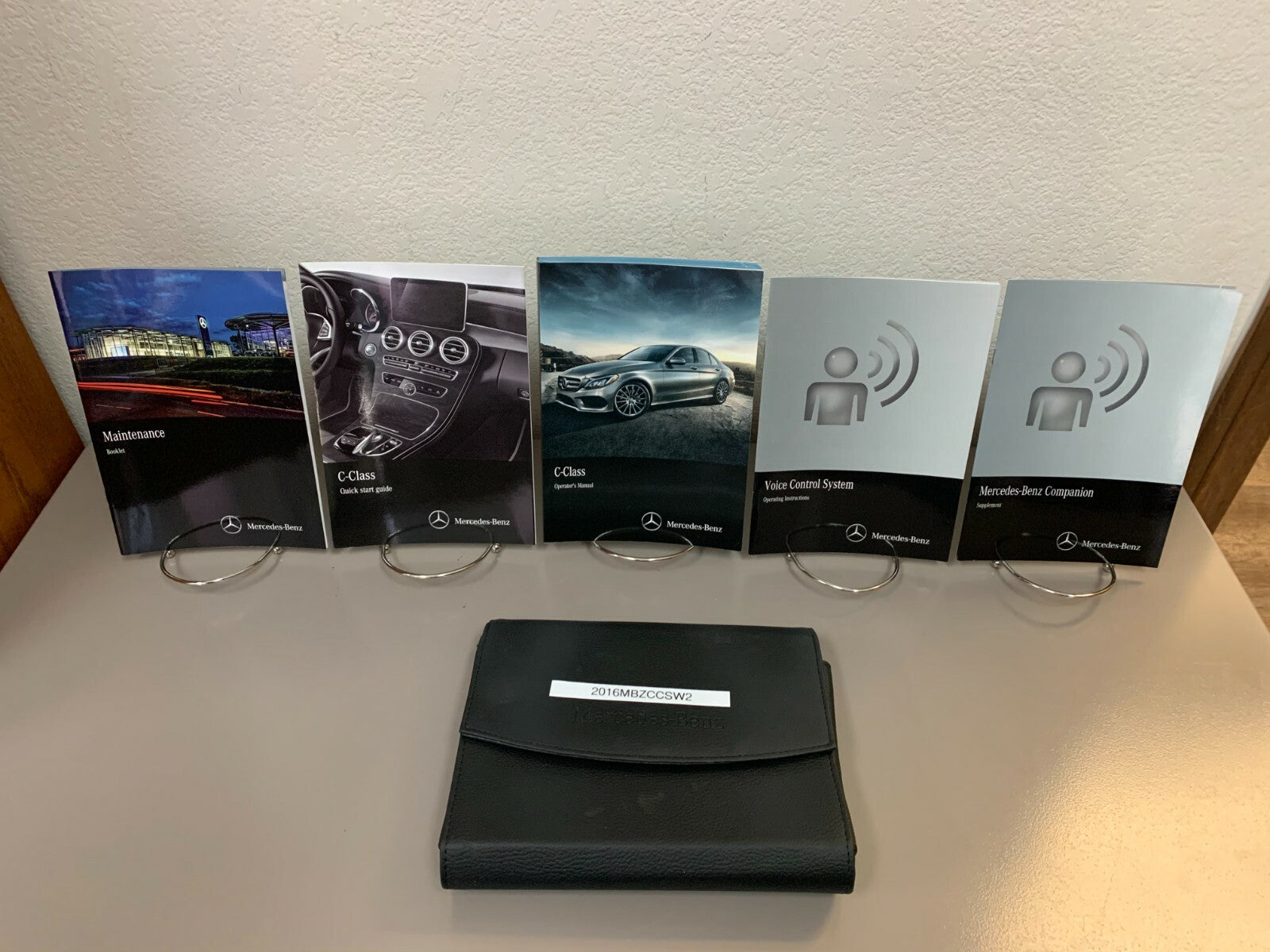 2016 Mercedes C-Class Sedan Wagon C300 C350 C400 C450 AMG OEM Owner's Manual Set