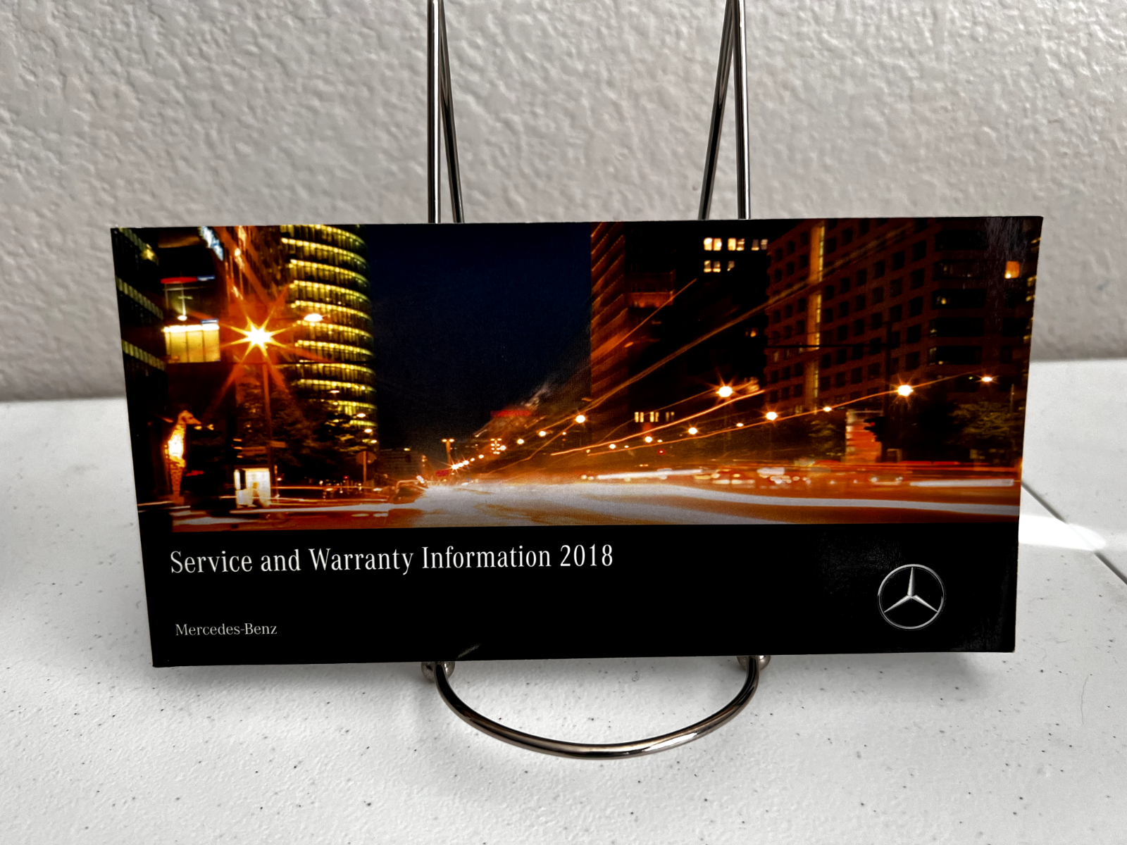 2018 Mercedes-Benz E-Class Coupe Owner's Manual Set w/ supplements and case.