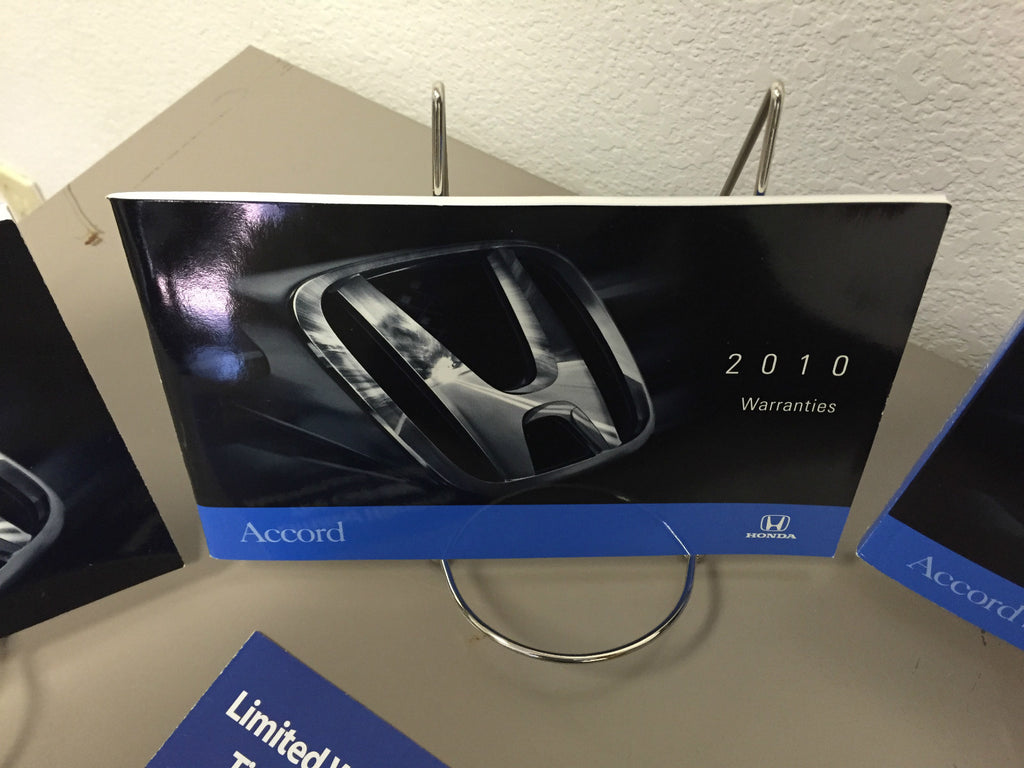 2010 Genuine OEM Honda Accord Sedan Owner's Manual--Fast Free Shipping