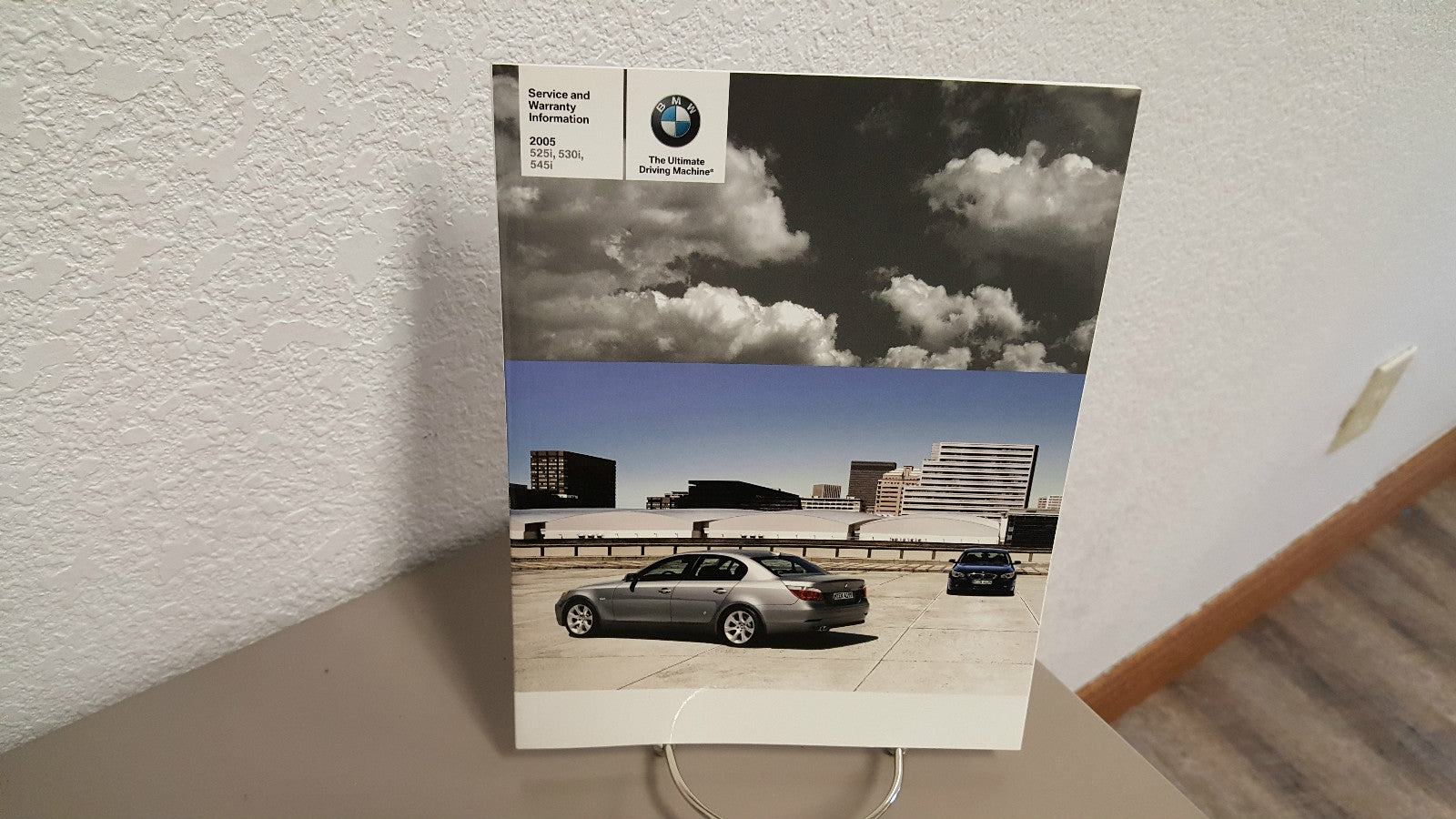2005 BMW 5-Series 525i 530i 545i 525xi 530xi Genuine OEM Owner's Manual w/Case