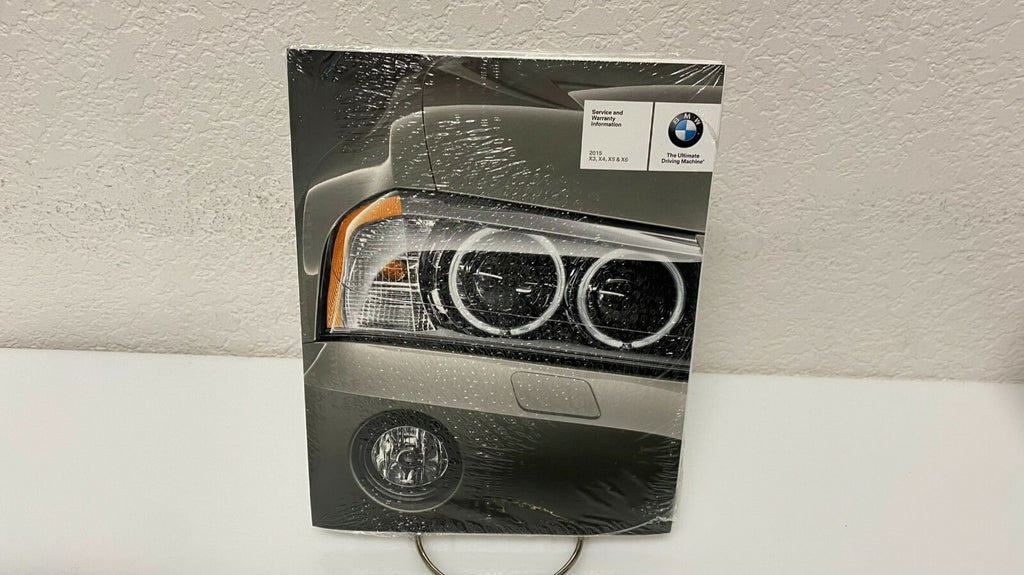 2015 BMW X4 xDrive 28i 35i Genuine OEM Owner's Manual Set w/Case Free Shipping!!