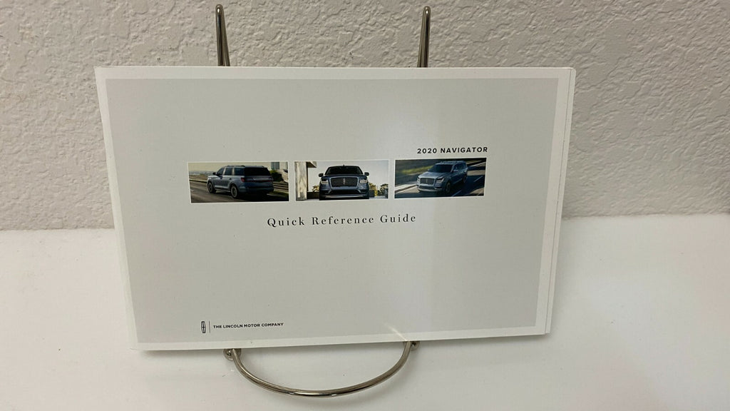 2020 Lincoln Navigator Genuine OEM Owner's Manual w/Navigation & Case