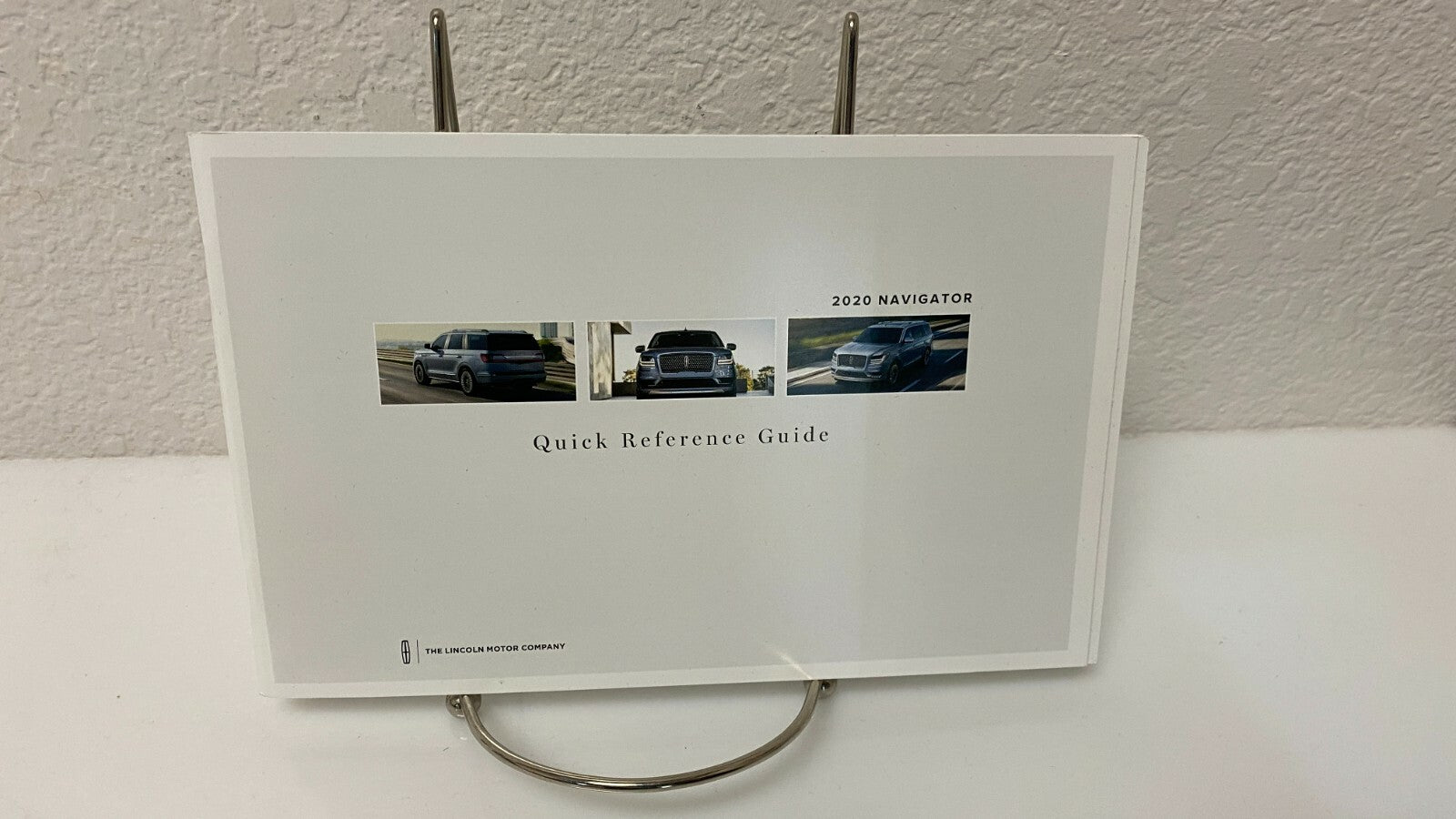 2020 Lincoln Navigator Genuine OEM Owner's Manual w/Navigation & Case