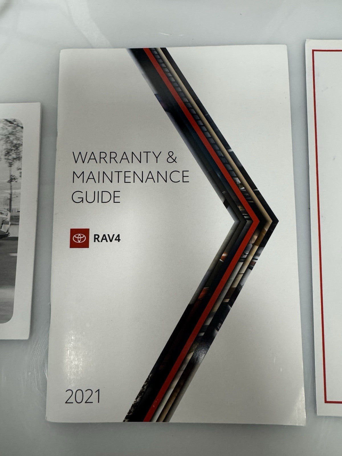 2021 Toyota RAV4 Genuine OEM Owner's Manual Set