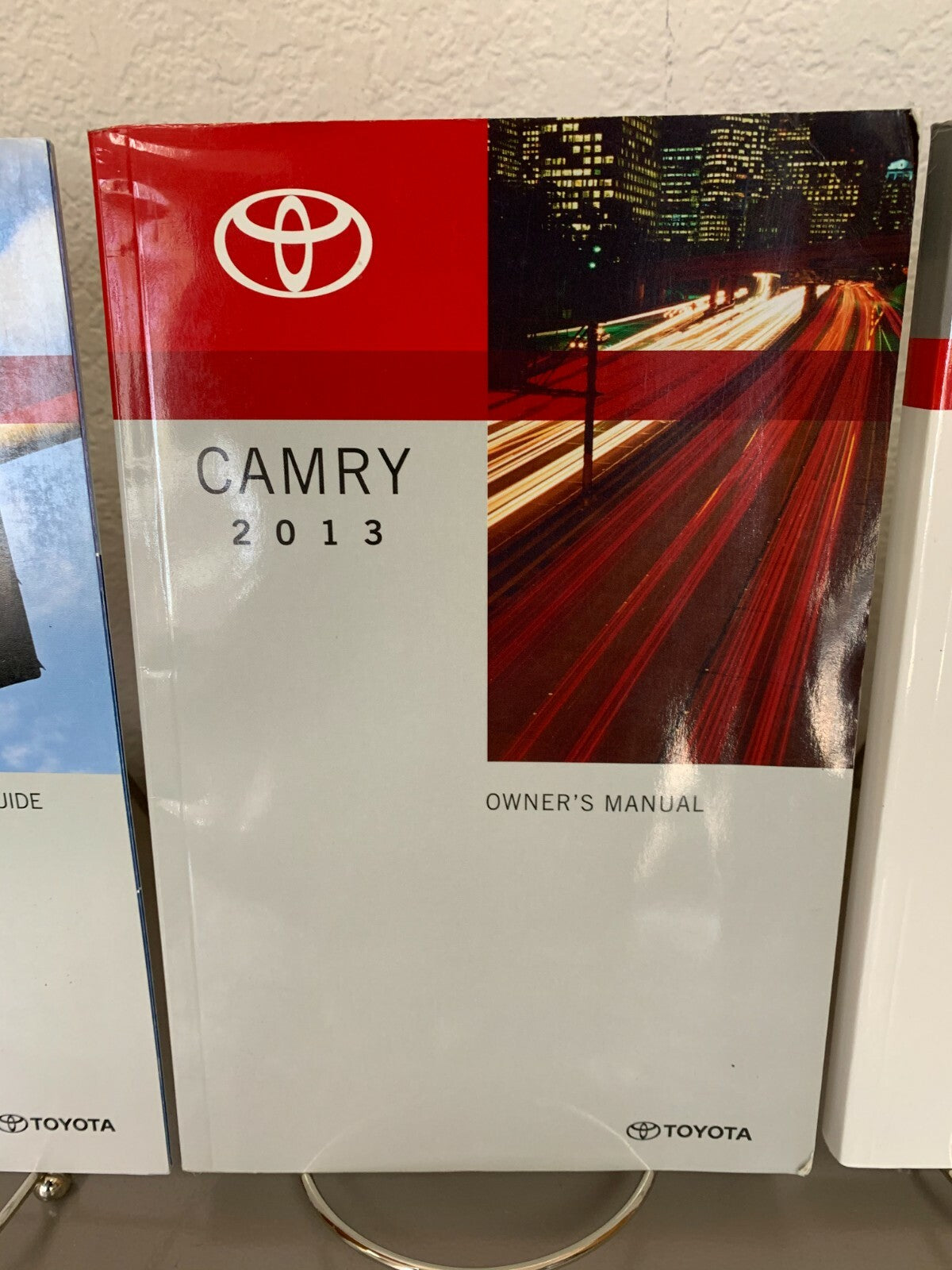 2013 Toyota Camry Genuine OEM Owner's Manual Set w/Navigation Manual