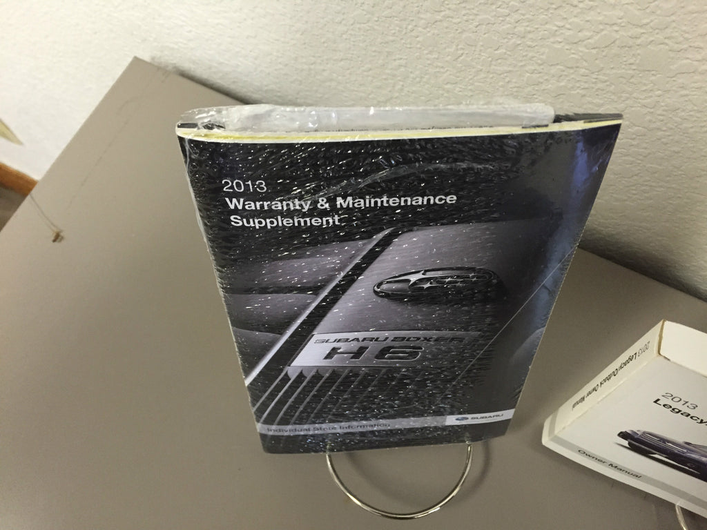 2013 Subaru Legacy Outback OEM Owner's Manual with Case - Free Shipping