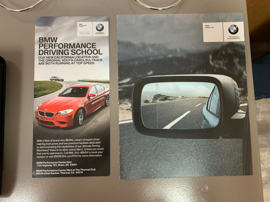 2016 BMW X3 Genuine OEM Owners Manual Set w/BMW Case, Nav Manual & Bonus Key FOB