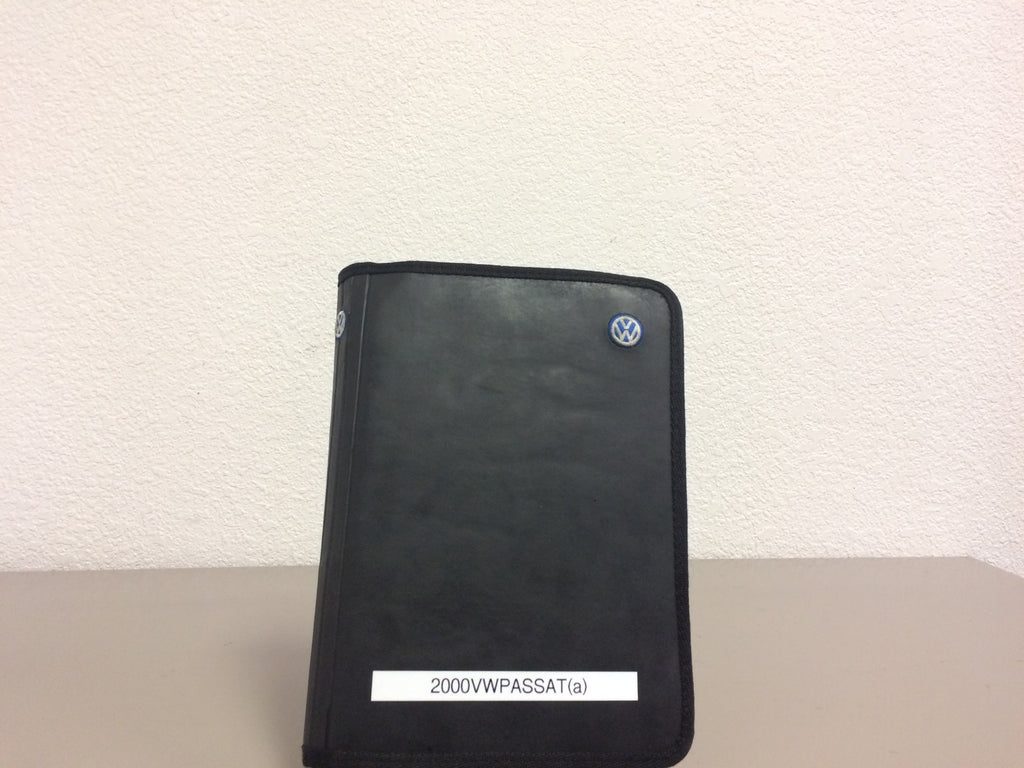 2000 Volkswagen VW Passat Genuine OEM Owner's Manual Set w/Case--Free Shipping!