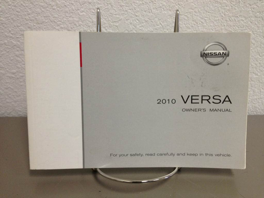 2010 Nissan Versa Genuine OEM Owner's Manual Set with Case - Fast Free Shipping