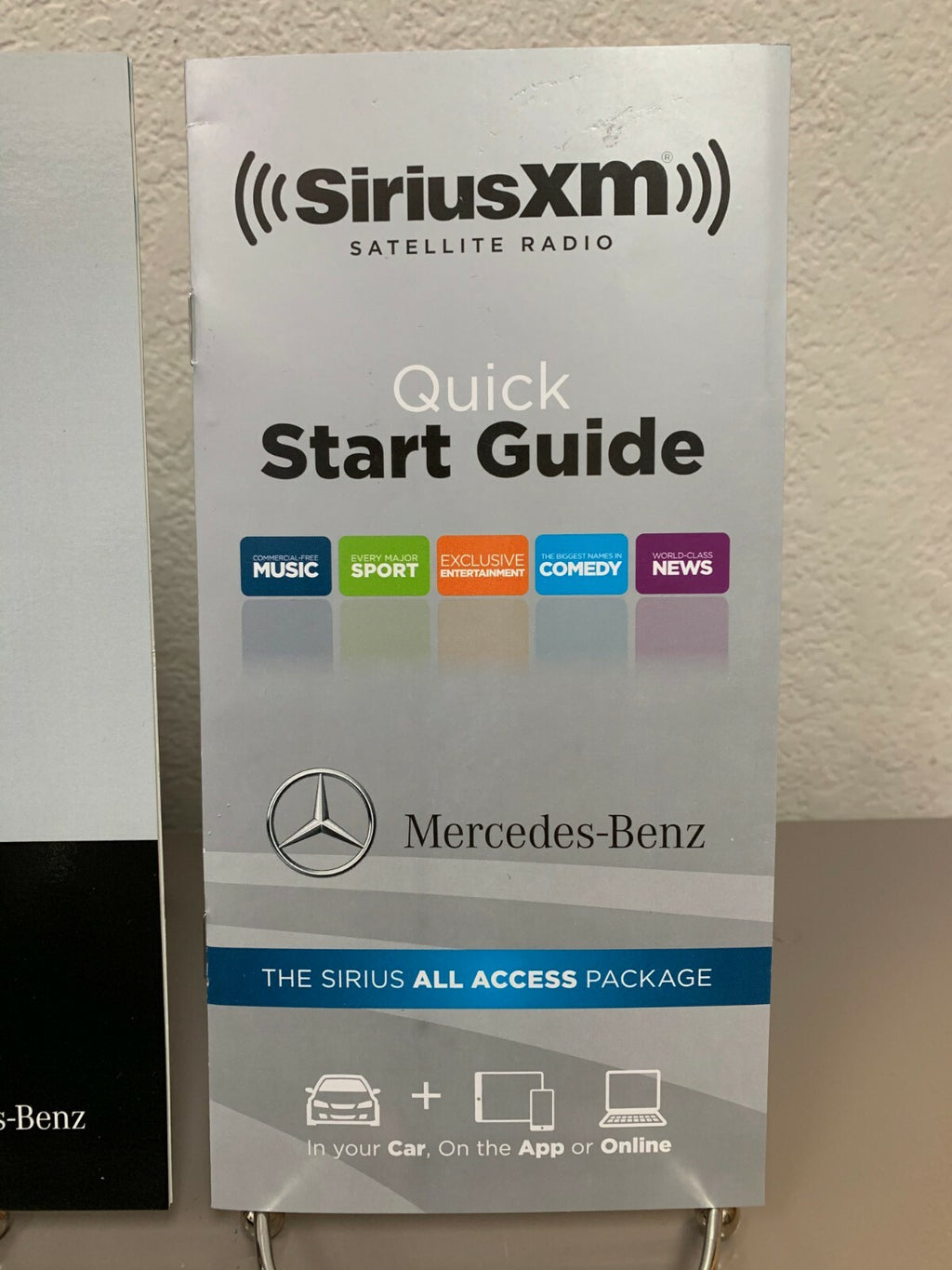 2016 Mercedes-Benz GLE-Class Genuine OEM Owner's Manual w/Case & CD Version