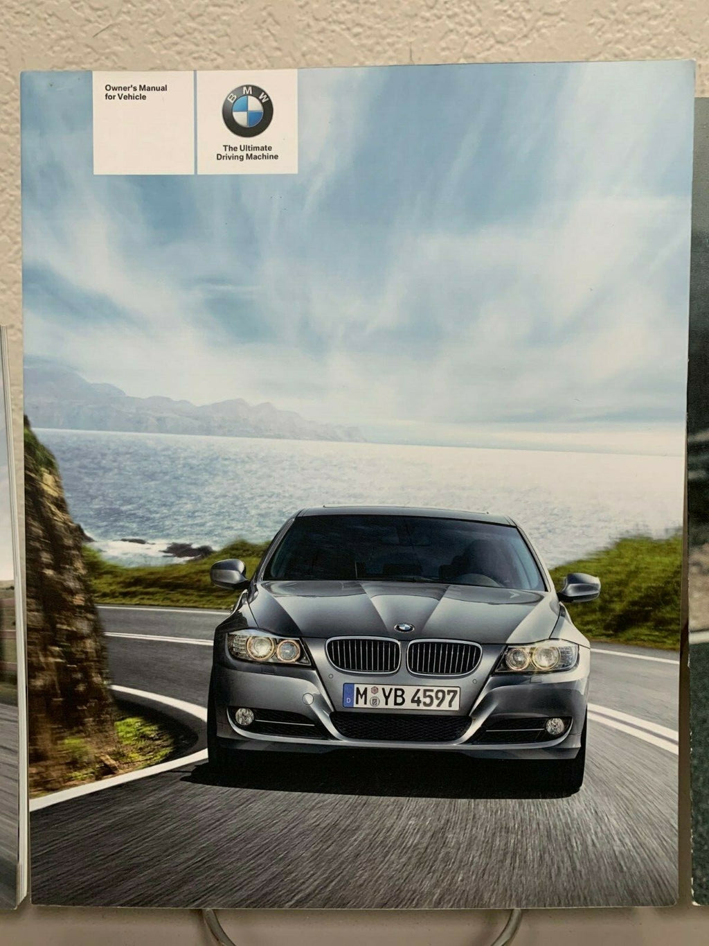 2011 BMW 3-Series Sedan/Sports Wagon Genuine OEM Owner's Manual Set w/iDrive