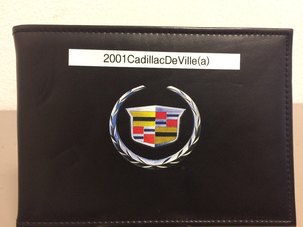 2001 Cadillac DeVille Genuine OEM Owner's Manual Set w/Case--Free Shipping!